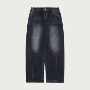 [롯데백화점]행텐 여아 백브러쉬 벌룬 기모 데님팬츠 14540 155 809 10