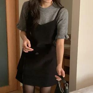 [코코블랑] 노엘 벨티 플레어 나시 원피스