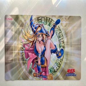 유희왕 다크 매지션 걸 플레이 매트 오리지널 DIY 유희왕! TCG OCG 트레이딩 카드 게임 매트 듀얼 플레이트