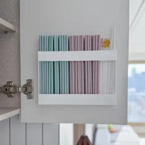 리블리홈 아크릴 빨대 정리 홀더