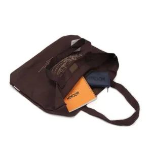 Rly 무민 캔버스백 초코브라운 가벼운캔버스백 천가방