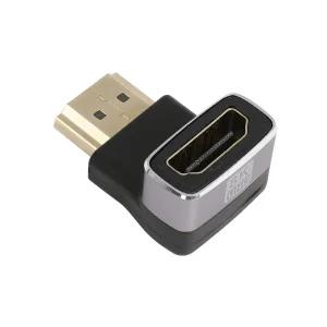 HDMI M - F 연장 ㄱ자 하향 꺾임 젠더 영상젠더