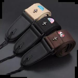 어쿠스틱 기타벨트 일렉트릭 스트랩 빈티지 픽업 줄