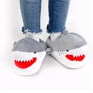 [마이모노샵] 인싸 슬리퍼 동물모양 상어인형 거실화 신발 봄실내화