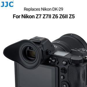 JJC 소프트 아이 컵 아이피스 뷰파인더 아이섀도 Nikon Z5II Z6III Z7 Z6 Z5 Z7II 대체 DK-29 360 회전 가