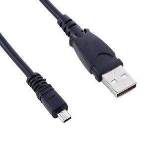 USB 배터리 충전기 데이터 동기화 케이블 코드 소니 사이버샷 DSC W830 BS 카메라용 8 핀