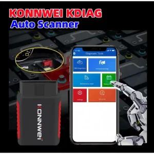 자동차진단기 게이지 스캐너 KONNWEI KDIAG OBD2 자동차 진단 재 SAS EPB ECU 프로그래머 자동 OBDII pk Th