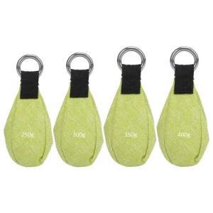 아이젠 휴대용 아보리스트 장비 금속 링 소형 모래주머니 암벽반 나무반용 무게 가방