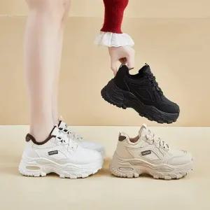 여친 하이탑 겨울 기모 학생 키높이 운동 캐주얼 보온 힛템