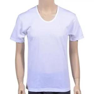 [라일리의류] Rly 고급실켓가공 아버지 할아버지 흰색반팔런닝  43285634)