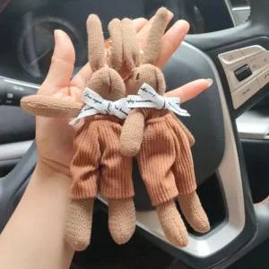 [룽스]토끼 봉제인형 가방키링 키링