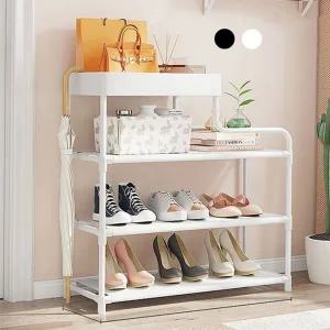 4단 신발장 오픈형 모듈형 틈새 현관 신발장 공간 거치대 정리대 진열대 수납장 정리함 옷걸이 조립식