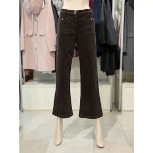 [갤러리아] 크로커다일레이디 뒷밴딩 코듀로이 부츠컷 팬츠 CLEWPT113