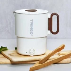 도무스 접이식 라면 포트 여행용 캠핑 110V 겸용 새틴