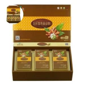 (제스트)발효강황환 진도발효울금환 3개입 국산울금환 건강환