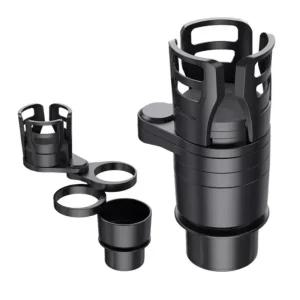 트레이 테이블 컵홀더 컵수납 컵보관 차량용 자동차 와이드 뒷자석 냉온 4단멀티