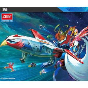 아카데미 갓차맨 II: LED 모듈 플라스틱 모델 키트가 포함된 뉴 갓 피닉스 우주선