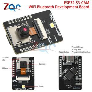 ESP32-S3-CAM WiFi 블루투스 개발 보드 비주얼 인식 모듈 타입 C ESP32 CAM 지원 OV2640 카메라