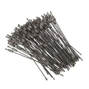 스테인레스 스틸 나사 야외 개 액세서리100 케이블 키체인 와이어 키링