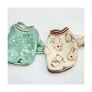 [패션독] 리본곰플리스티 (XS~2XL) - 펫비투비 180555