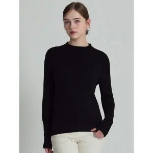 [쉬즈미스]캐시미어 모크넥 니트 탑 택가격 178000원 _P412570174