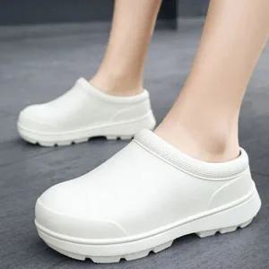 남성 실내화 다용도 미끄럼 사무실 앞 막힘 실내화 병원 항균 방수 남녀공용 간호화 키높이 논슬립 조리화