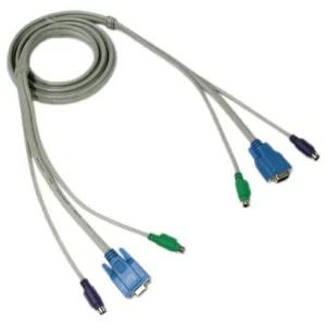 KVM 스위치 케이블 멀티플랫폼 M RGB 5m커넥터 전원 전원선 스위치선