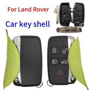 Jingxin 스마트 원격 자동차 키 쉘 랜드로버 호환 레인지로버 스포츠 이보크  4 재규어 호환 프리랜더 XFL