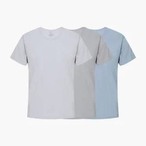 남자 40수 순면 통 편직 베이직 라운드 반팔 런닝 JHMRB022