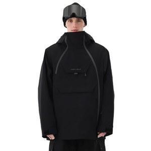 고경험 남성 스키 재킷 3L 스노보드 아노락 코트 배기 스노우 풀오버 후드 방수 방풍 단열 겨울