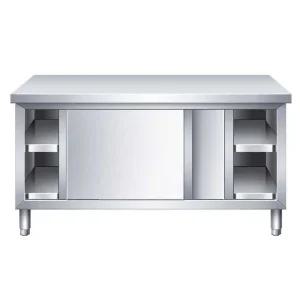 식당 업소용 조리대 학교 스테인리스 스틸 주방 선반