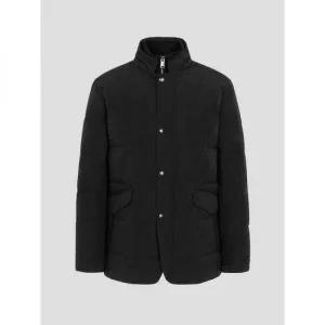 BEANPOLE MEN 다운 퀼팅 하이브리드 재킷 - 블랙