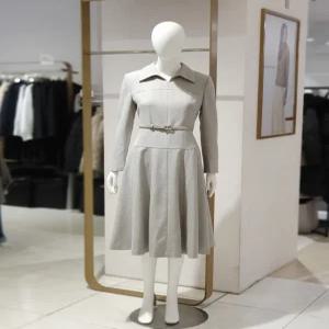 [에꼴드파리] (미센스) 오픈카라 벨티드 원피스 108AMB49OPM108A