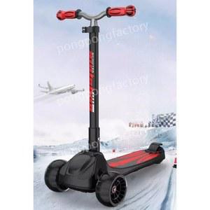 접이식 세발 킥보드 고학년 청소년 싱싱카 4 20세에 등하교 저학년 하늘과 삼륜 LED