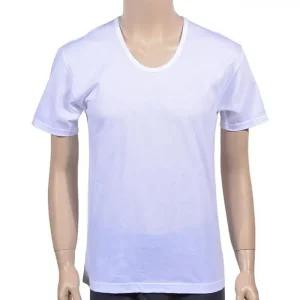 [라일리의류] Rly 고급실켓가공 아버지 할아버지 흰색반팔런닝