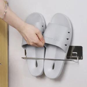 욕실 화장실 슬리퍼 걸이 베란다 실내화 거치대 정리대 실내화걸이 실내화걸이대 슬리퍼걸이