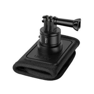 울란지 Go Quick II CO62 액션캠 퀵 릴리즈 백팩 벨크로 스트랩 마운트 UZ-C064GBB1