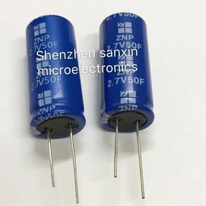 2PCS capacitors 2.7v 50F 에너지 저장 커패시터 산화물- 슈퍼 패러드