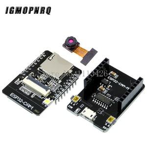 ESP32-CAM-MB WIFI ESP32 CAM 블루투스 개발 보드(OV3660 카메라 포함) 마이크로 USB-직렬 포트 CH340G 4.7