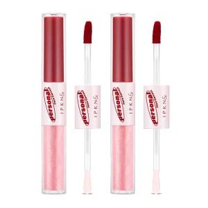 입큰 퍼스널 톤 틴티드 글로스 듀오 2개 선택 / 반짝이는 펄 광택감 플럼핑효과