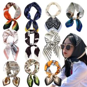패션액세서리 여성스카프 30종 쁘띠 실크 스카프 (70x70cm) 여성스타일링 포인트아이템