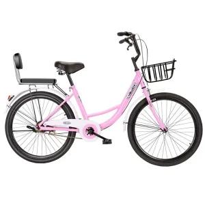 24인치 자전거 여성자전거 출퇴근용 바구니 완조립 출퇴근 로드 시티형 삼천리 알루미늄