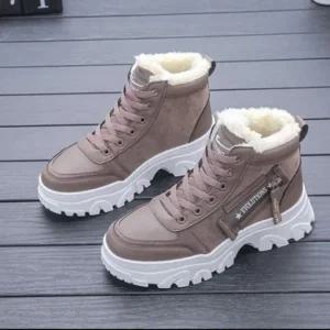 하이탑 하이탑운동화 털 겨울 털운동화 데이드 운동화 여성 데일리