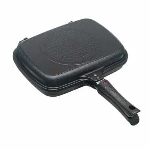 [골드스마일]특대형 티타늄 양면 그릴팬 가정용 후라이팬 조리 도구