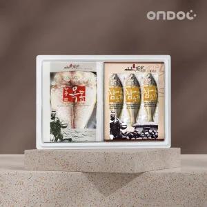 [롯데백화점]온도씨 제주수산물 선물세트 모둠 3호 (옥돔 특대 3미/참조기 특대 6미/총1.5kg내외)