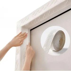 코너 입체벽지 모서리 포인트 시트지 디자인 몰딩 접착 필름지