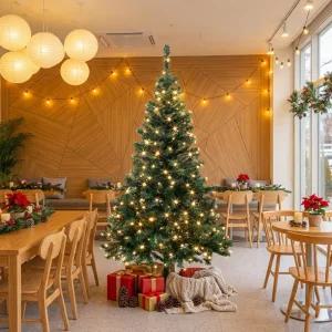 150cm 풍성한 스카치 트리 + LED전구세트(200구 웜색)