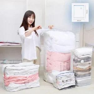 의류 인기 겨울 이불팩 옷압축팩 감성 패딩 소 진공팩 이불압축팩 진공팩 진공압축기