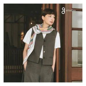 지스튜디오 44,88 25SS 이집트 GIZA 코튼티 3종 로즈브라운 패키지