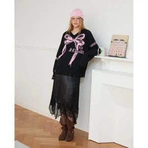 [에고이스트](센텀시티점)[BLUE LABEL] 레이스패치 사틴스커트 (ER4OSK02)